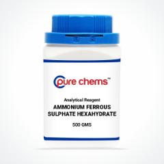 Ammonium Ferrous Sulphate Hexahydrate AR